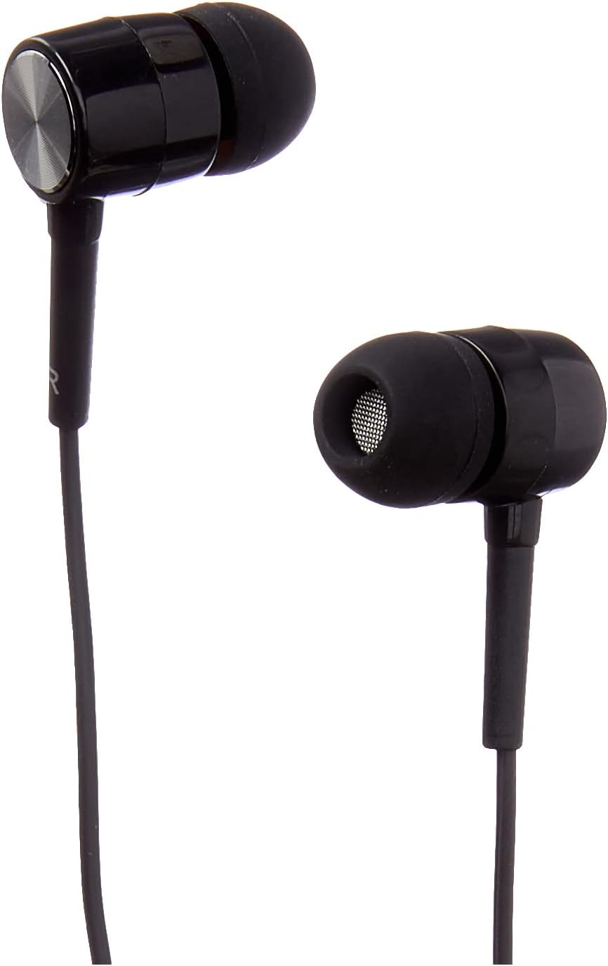 HP DHE-1111 Wired Stereo Headset In Ear - Black HP DHE-1111 Wired Stereo Headset In Ear - Black
